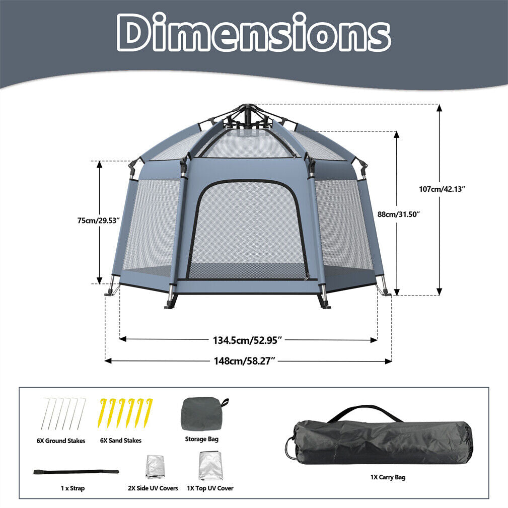 Pop Up Play Tent