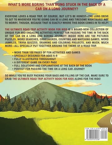 The Ultimate Road Trip Activity Book for Kids