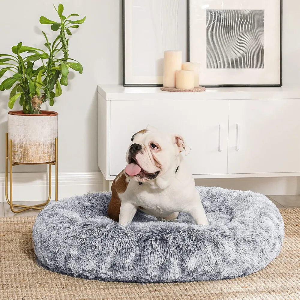 Relaxing Plush Pet Bed