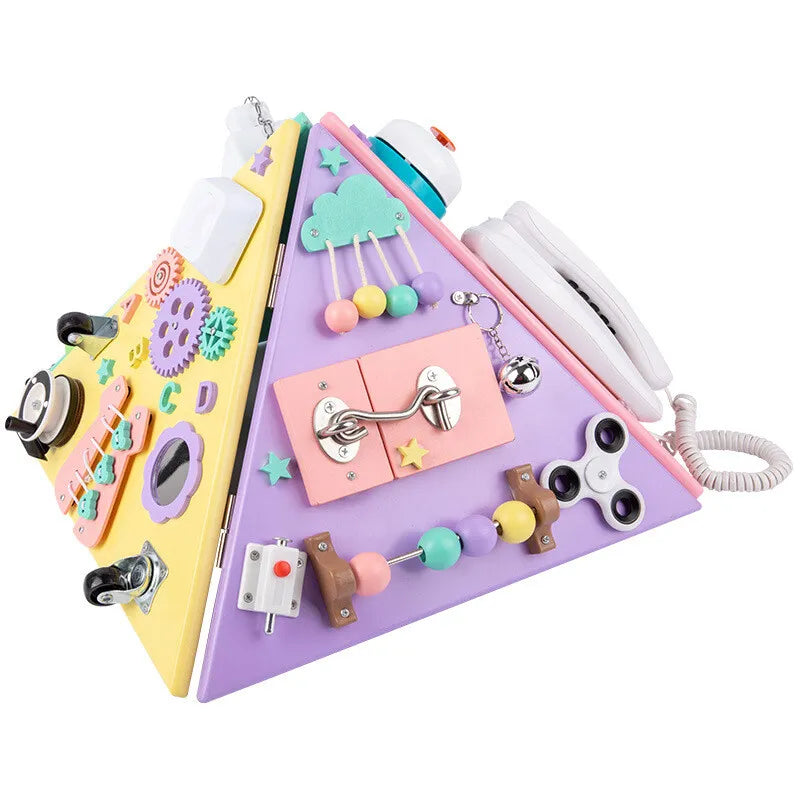 Sensory Wooden Learning Pyramid