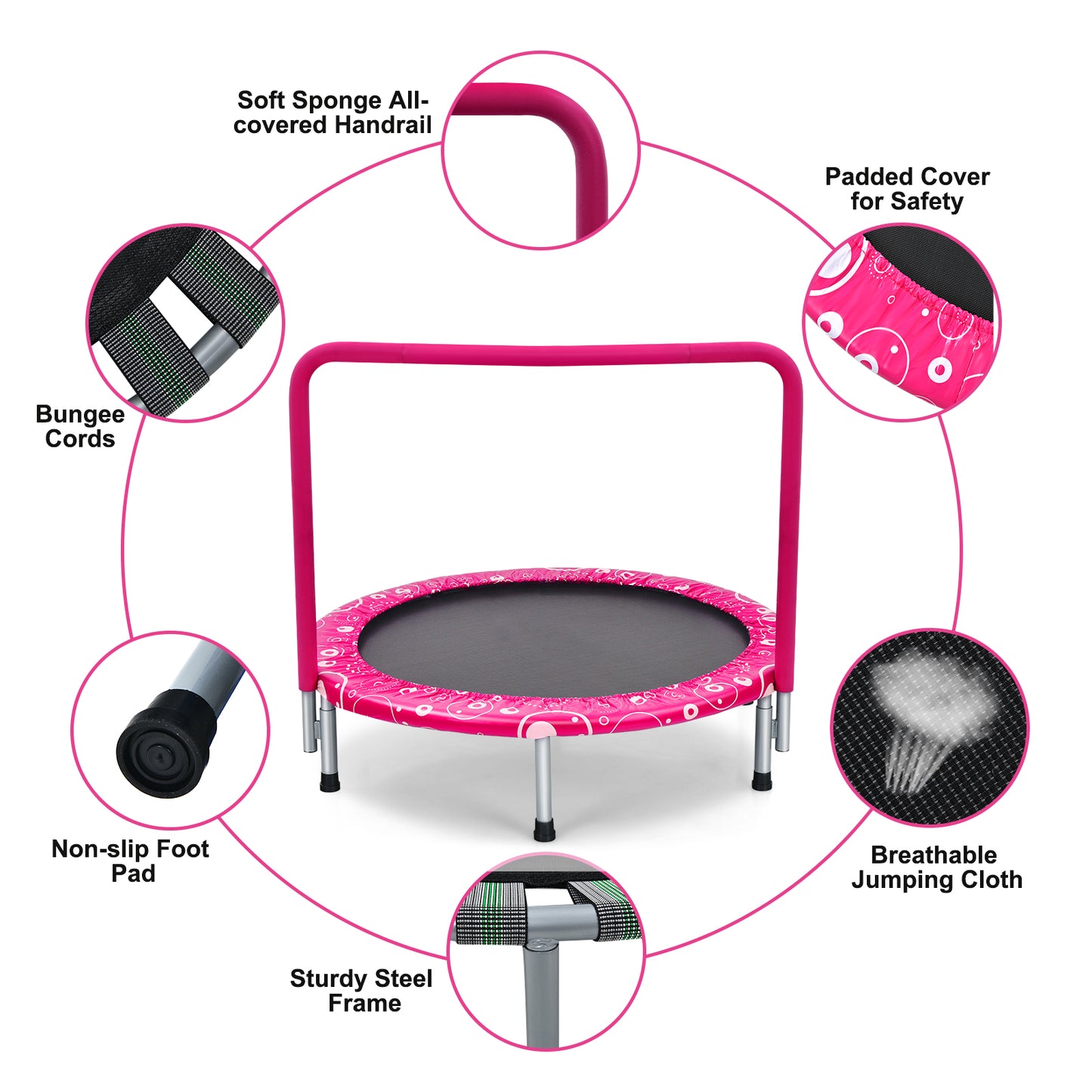 Kids Rebounder Trampoline