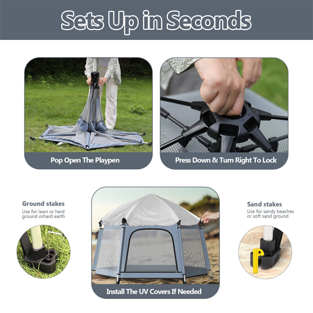 Pop Up Play Tent
