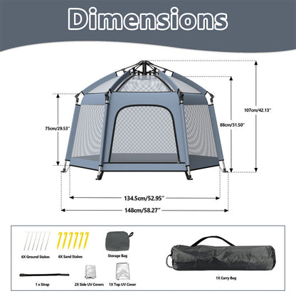 Pop Up Play Tent