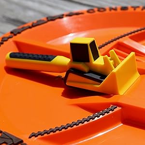 Kids Construction Meal Plate