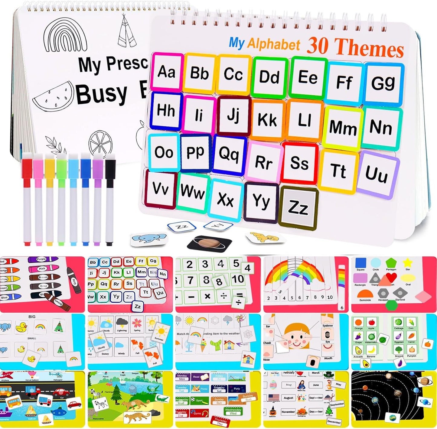 Montessori Preschool Busy Book