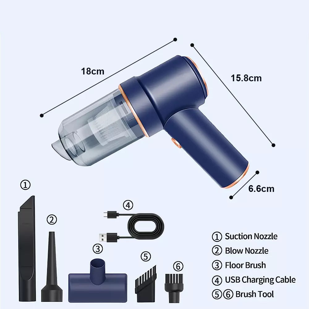 Mini Car Vacuum Blower