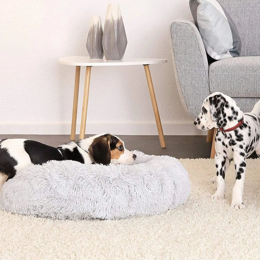 Relaxing Plush Pet Bed