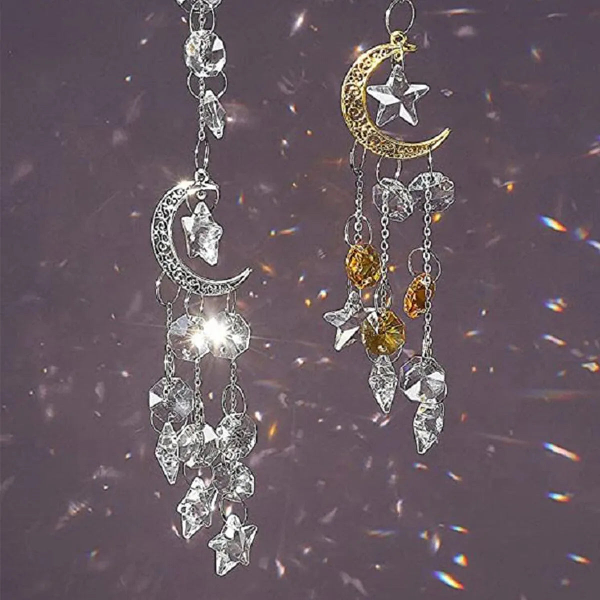 Moon Crystal Sun Catcher