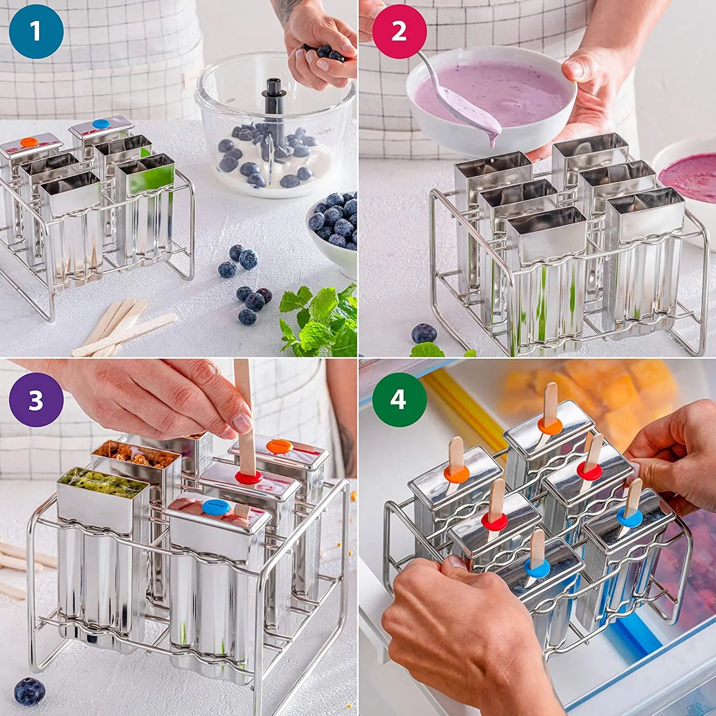 Stainless Steel Ice Block Molds