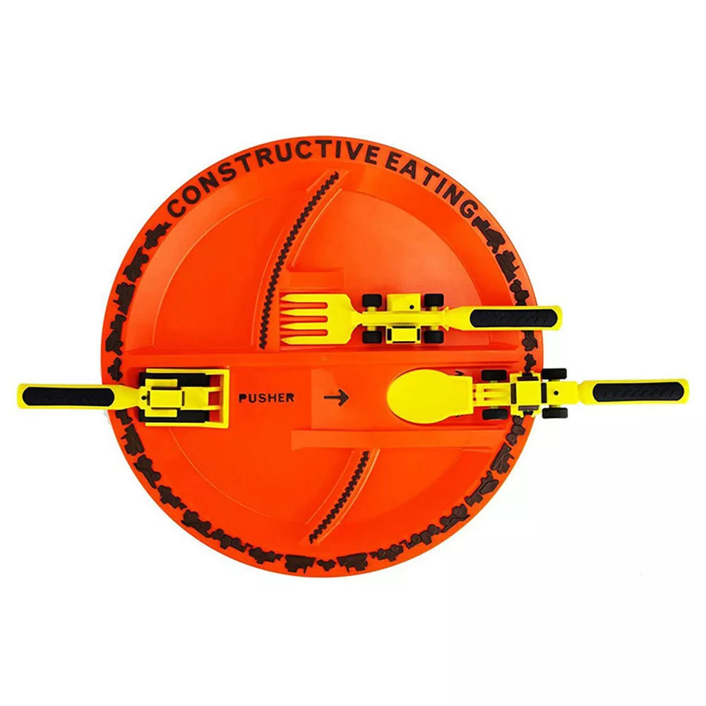 Kids Construction Meal Plate