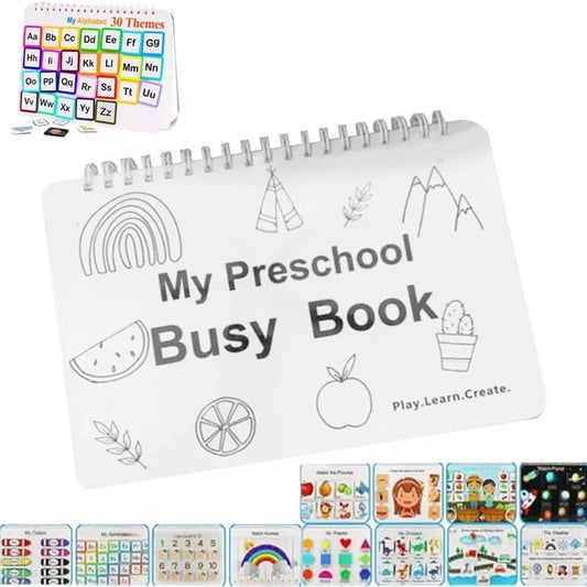 Montessori Preschool Busy Book