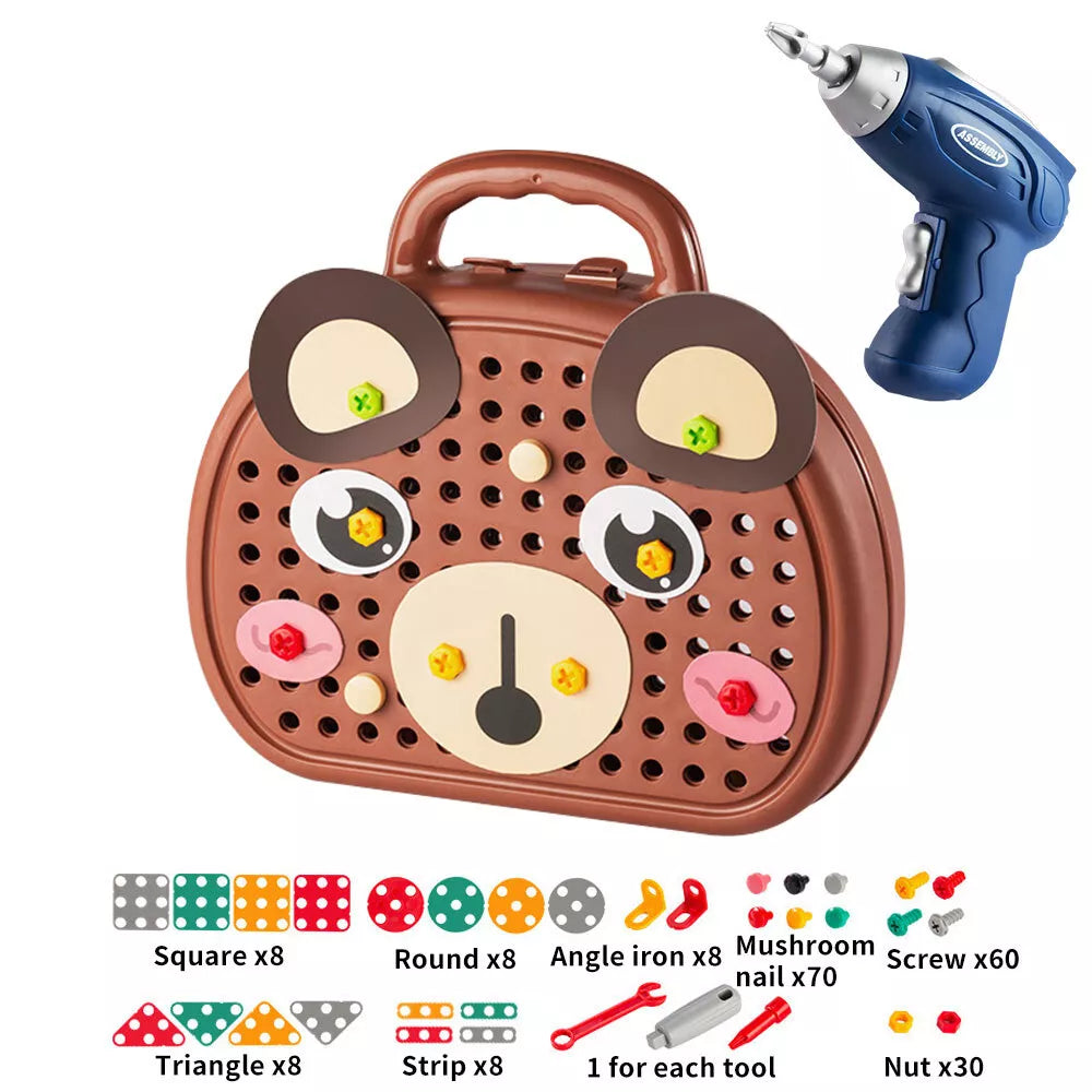 Kids Tool Kit With Drill