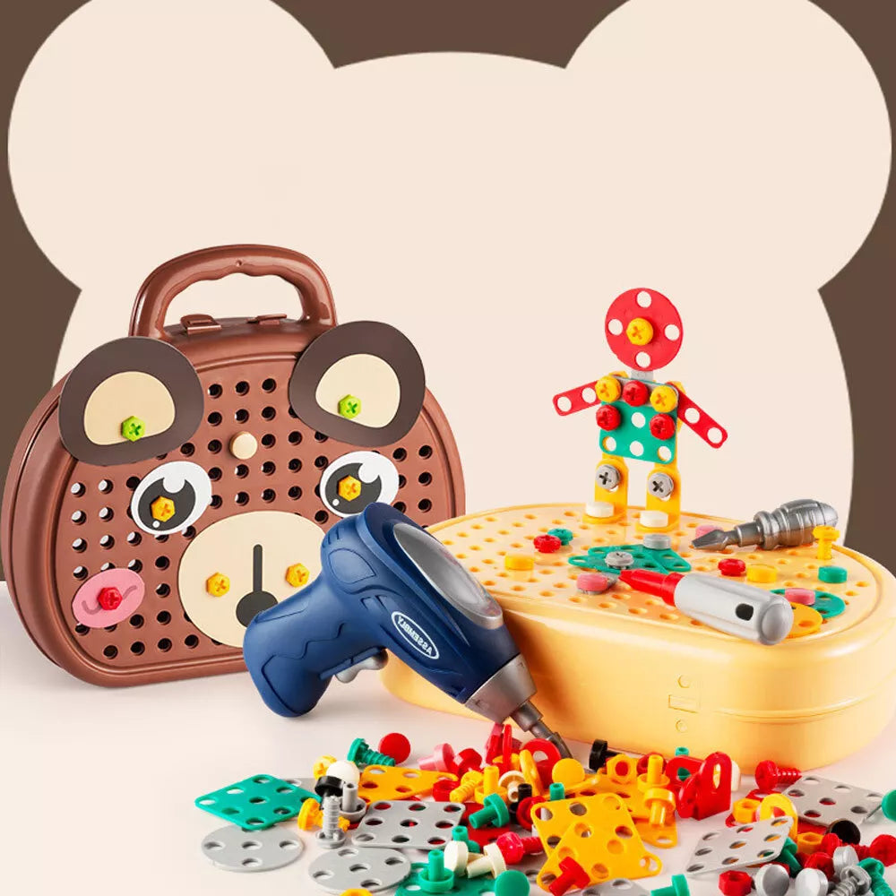 Kids Tool Kit With Drill