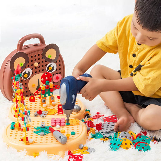 Kids Tool Kit With Drill