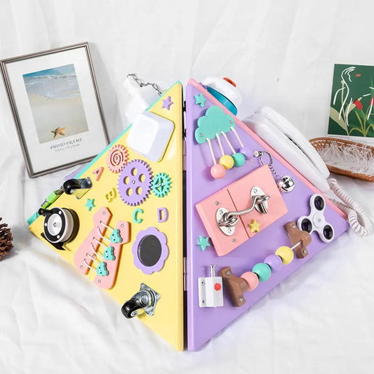 Sensory Wooden Learning Pyramid