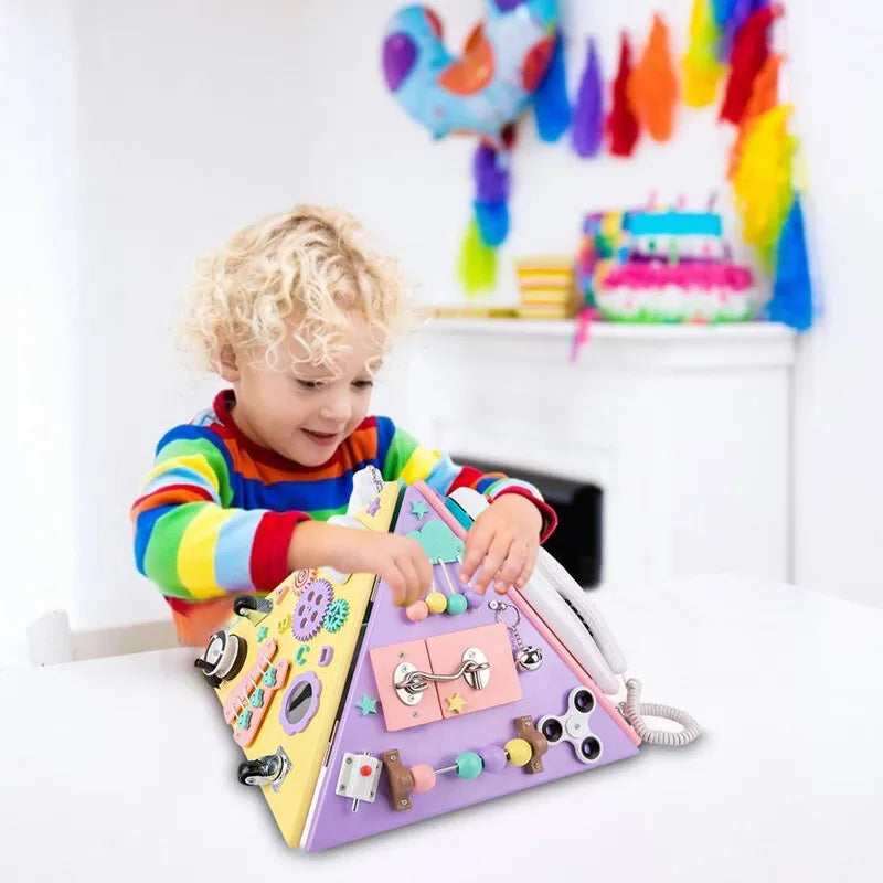 Sensory Wooden Learning Pyramid
